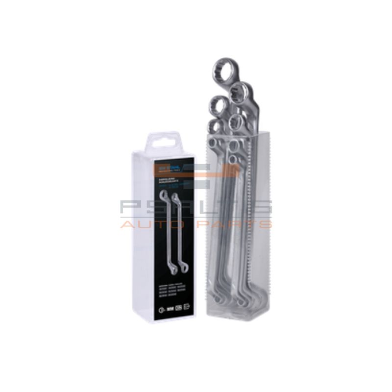 SW-STAHL DOUBLE-RING SPANNER SET, PRO DRIVE (00180L)