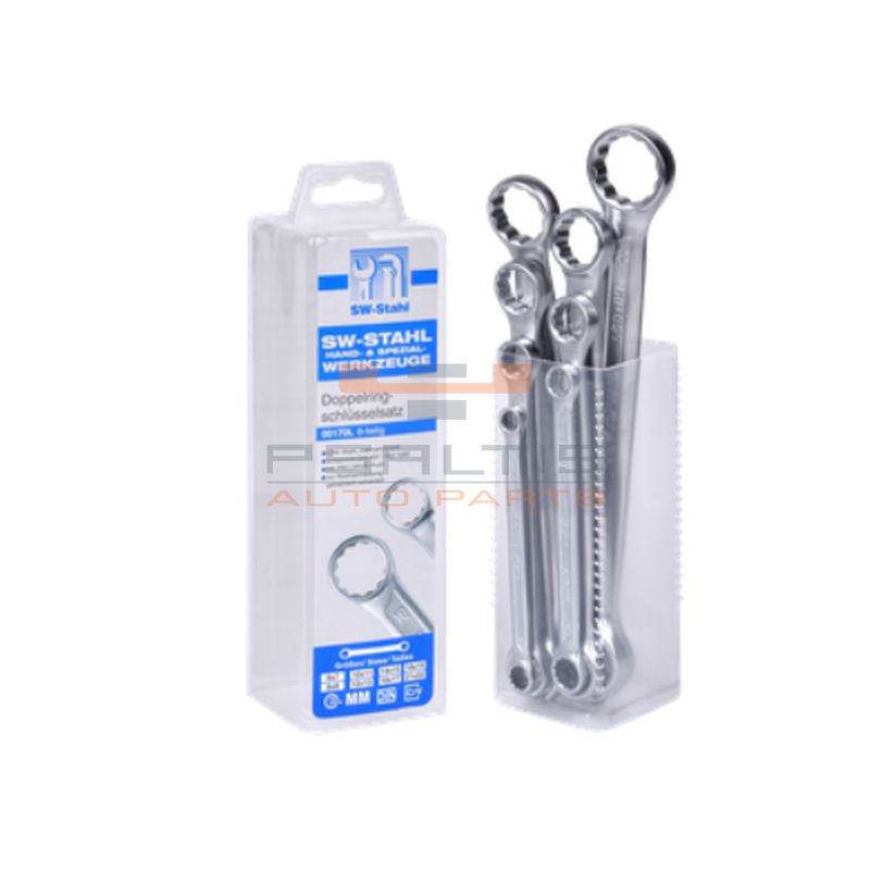 SW-STAHL DOUBLE-RING SPANNER SET, PRO DRIVE (00170L)