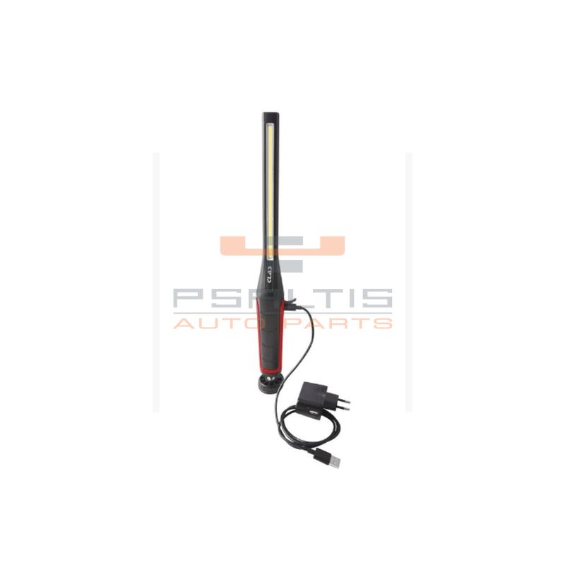 CLAS ULTRATHIN CORDLESS RECHARGEABLE LAMP WITH VARIABLE INTENSITY RED (OE0143R)