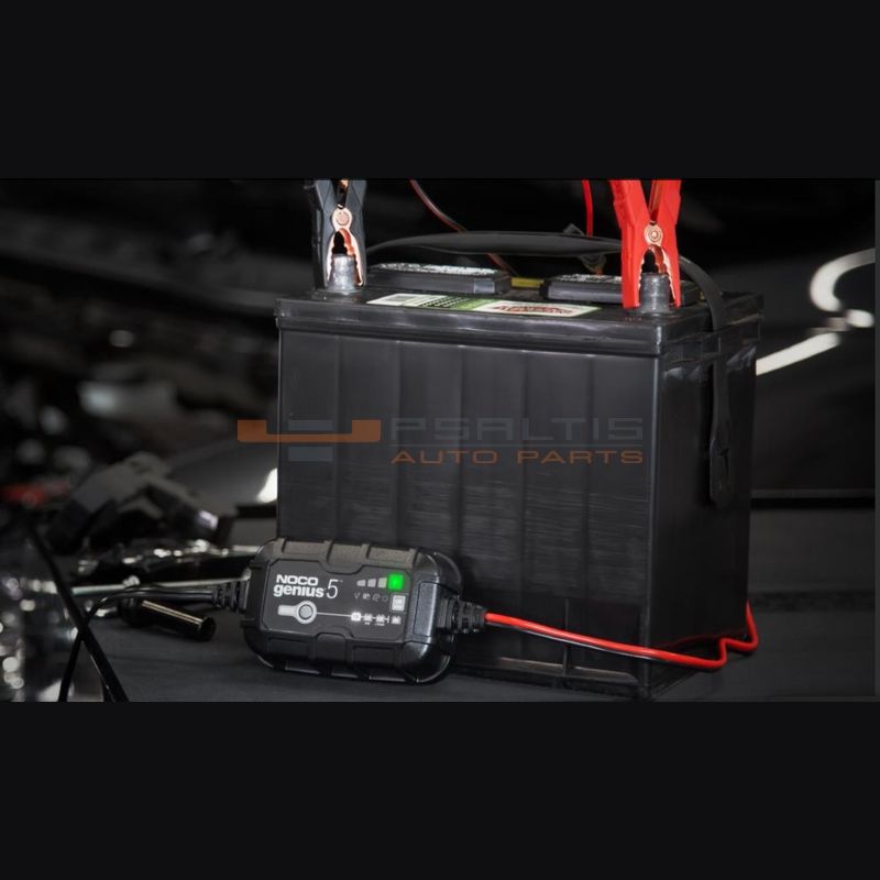 NOCO 5-Amp Battery Charger, Battery Maintainer, and Battery Desulfator (GENIUS5EU) - Image 5