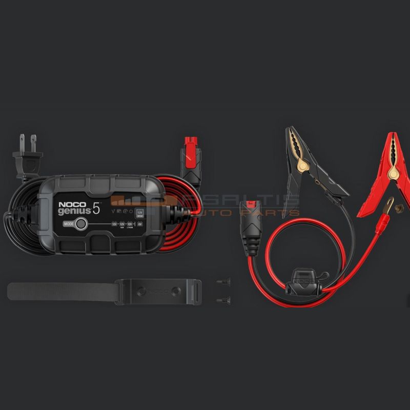 NOCO 5-Amp Battery Charger, Battery Maintainer, and Battery Desulfator (GENIUS5EU) - Image 8